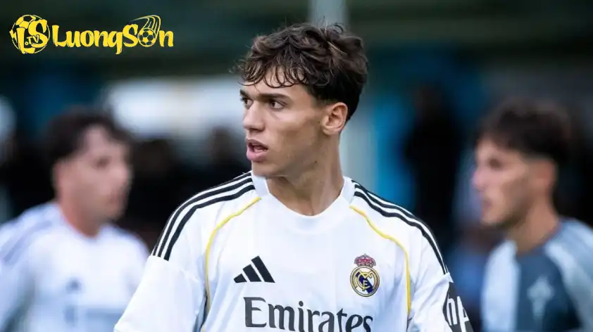 Thiago Pitarch được xem là Vitinha 2.0 tại Real Madrid (Ảnh: FootballTransfer). Thiago Pitarch được xem là Vitinha 2.0 tại Real Madrid (Ảnh: FootballTransfer).