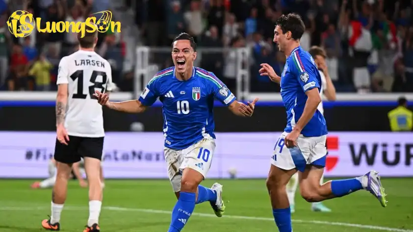 Raspadori tỏa sáng trong trận thắng của tuyển Ý mới đây (Ảnh: OneFootball)