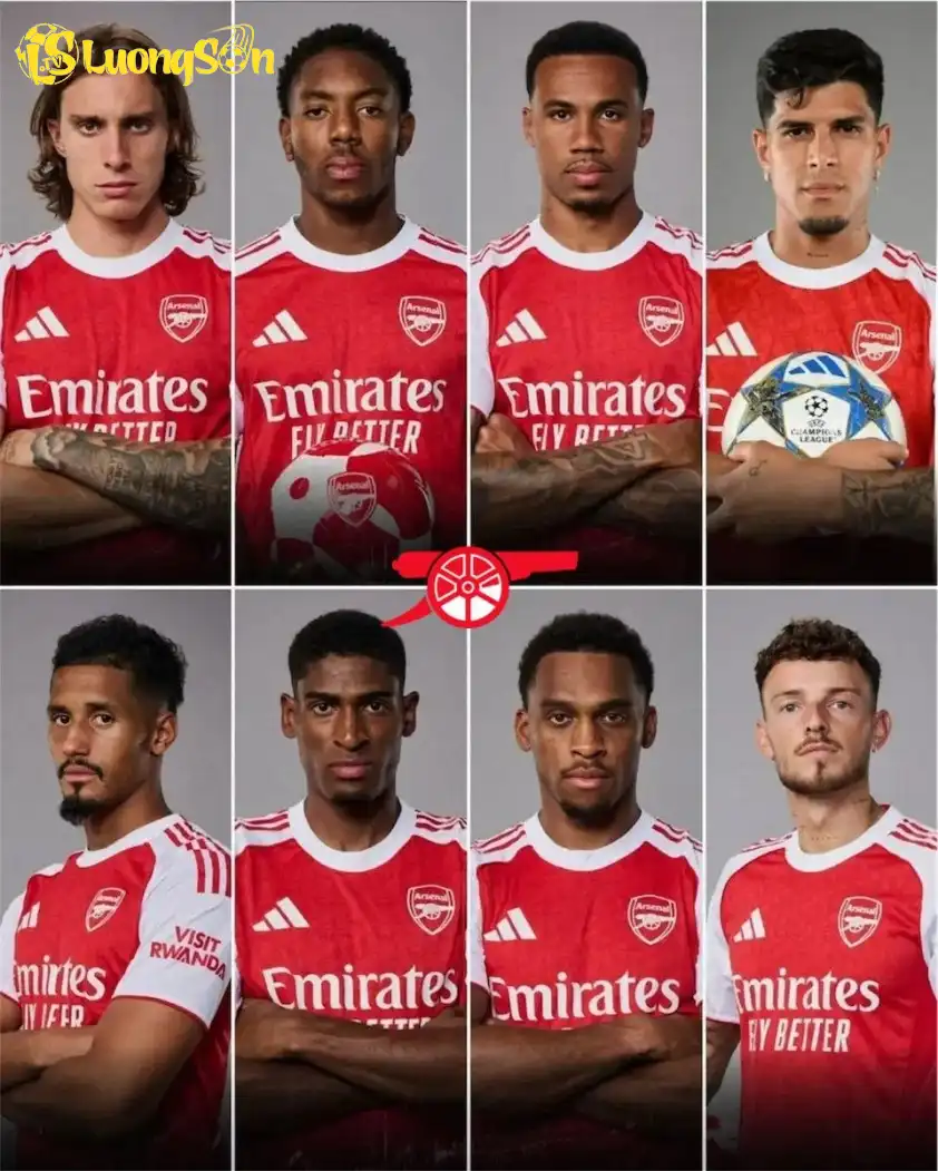 Hàng thủ Arsenal có thành tích giữ sạch lưới tốt nhất tại 5 giải vô địch quốc gia hàng đầu châu Âu (Ảnh: X).
